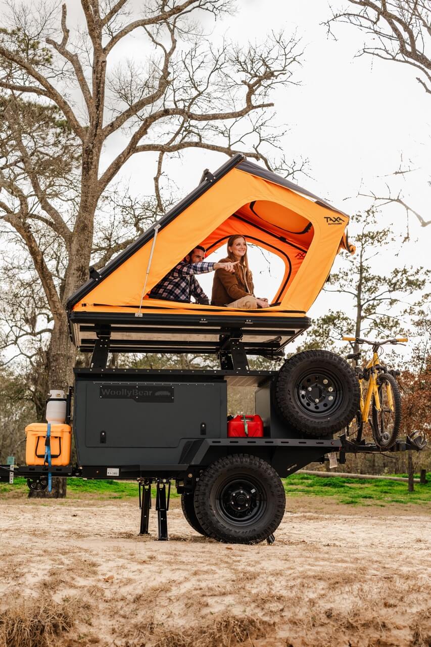 MoonMoth Clamshell Rooftop Tent