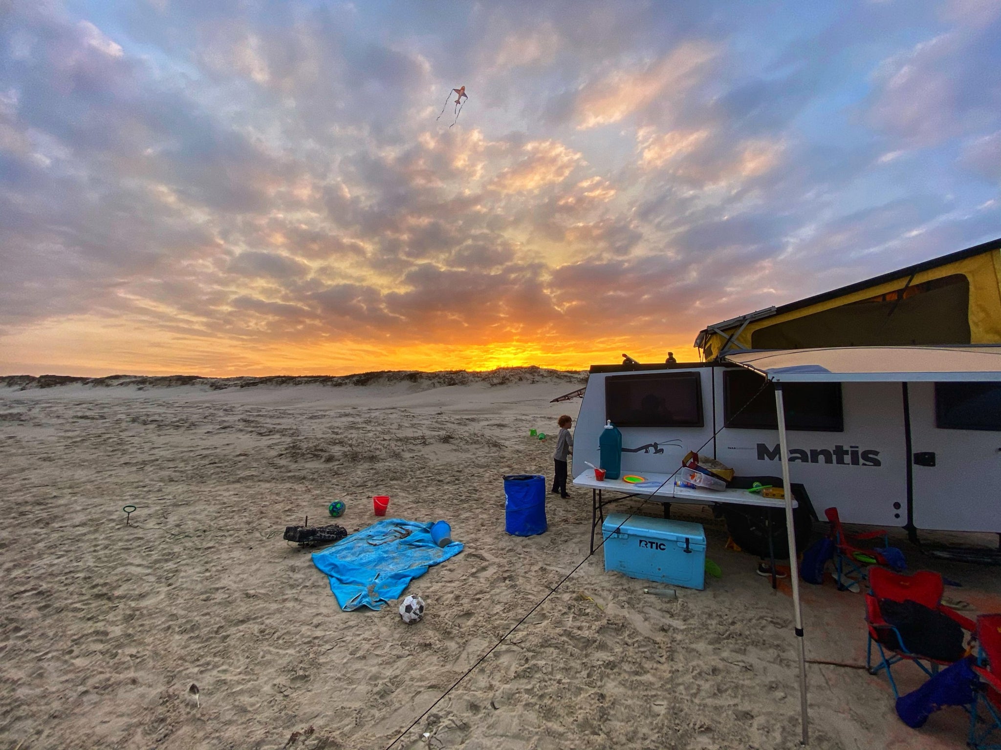 Beach Camping In A TAXA Habitat