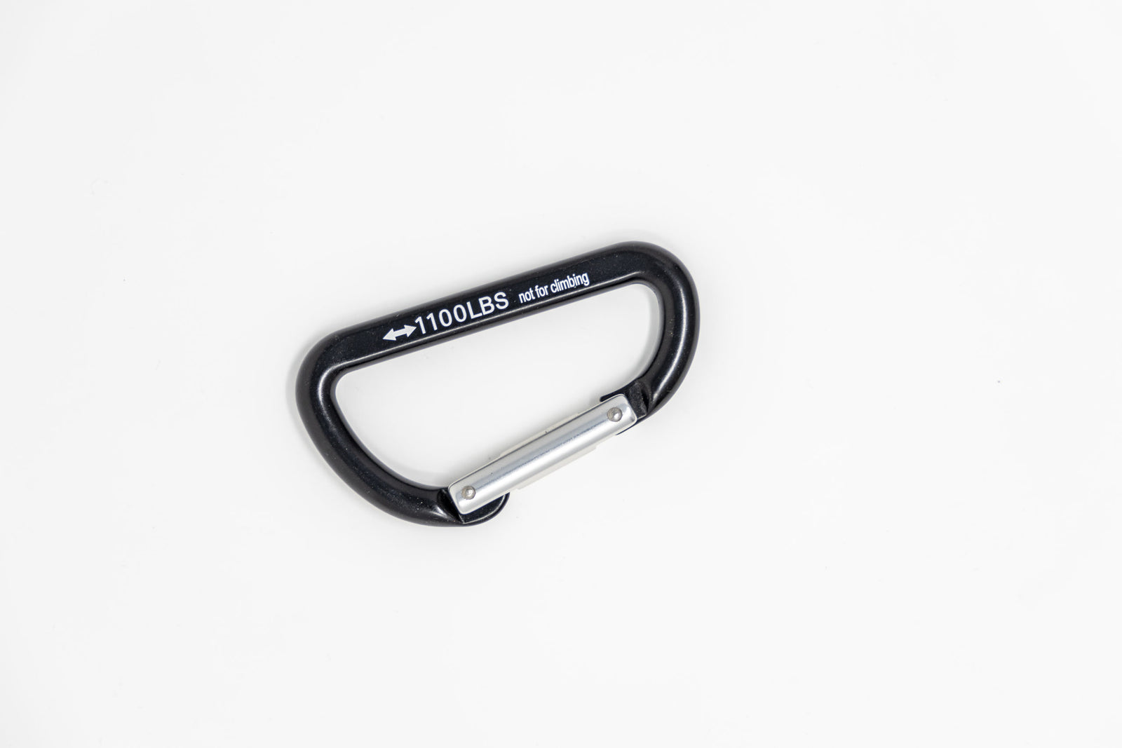 Black Carabiner Clip